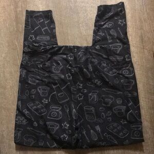 Charlie’s project black grey tall curvy baker leggings